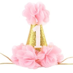 .First Birthday Hat for Your Little Princess.